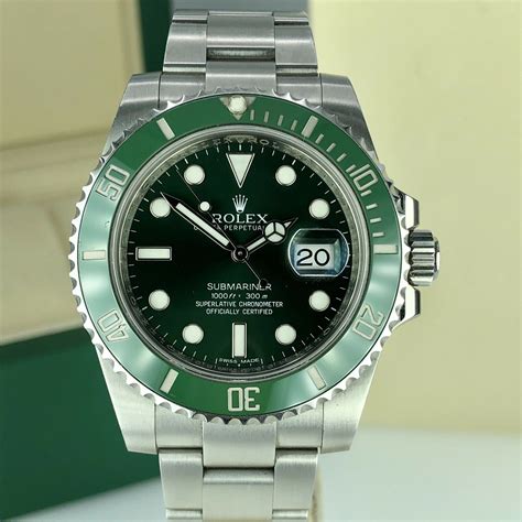 rolex sub date hulk|Rolex submariner Hulk retail price.